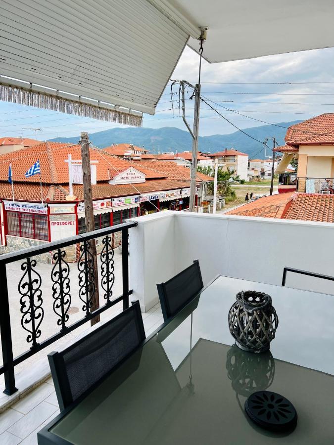 Atlantis Apartments Nea Vrasna Luaran gambar