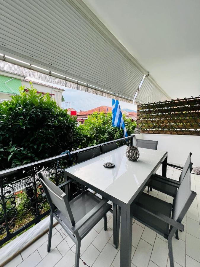 Atlantis Apartments Nea Vrasna Luaran gambar